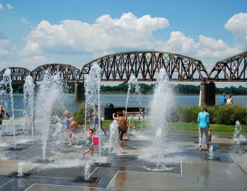 Riverfront Fountains