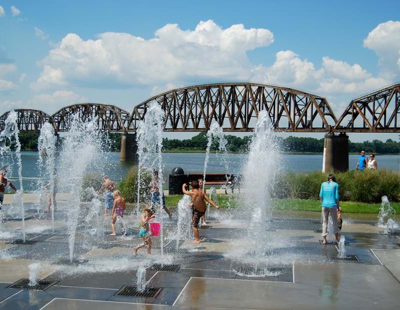 Riverfront Fountains