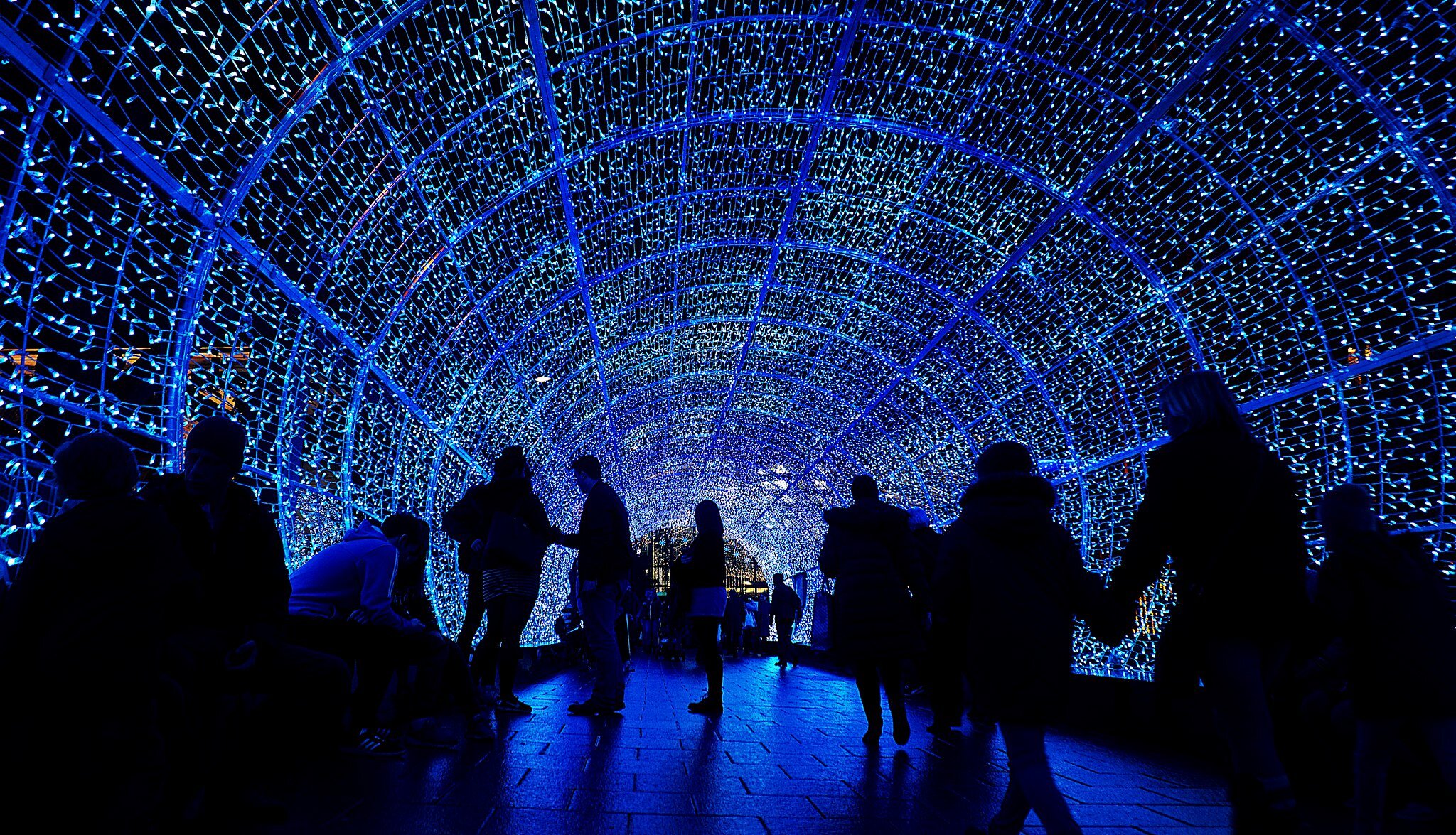 tunnel of light