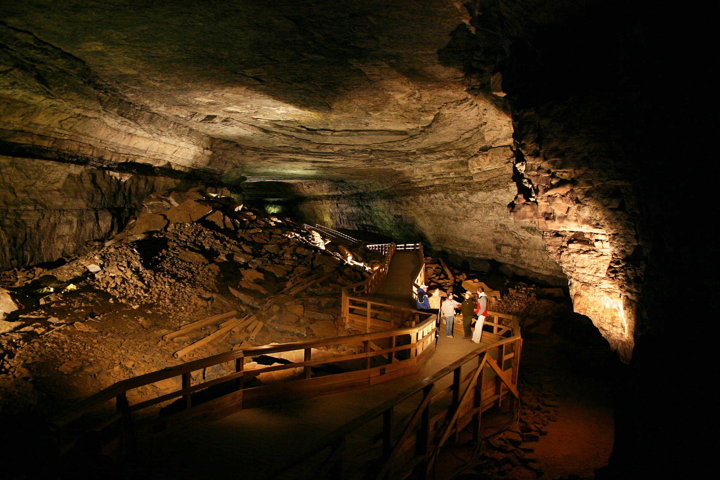 path in cave