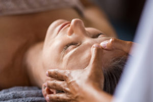 Woman Getting a Massage